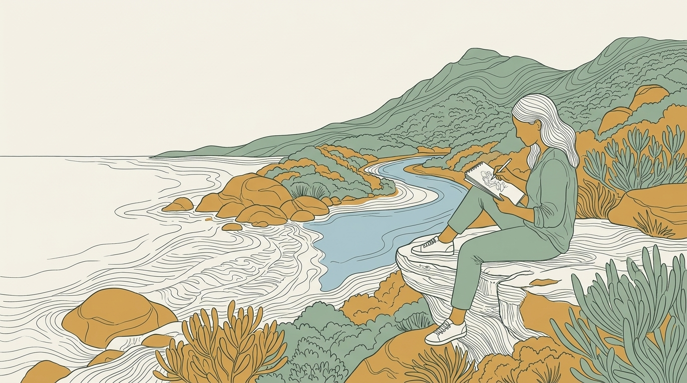 Illustration: Where humans are still doing the indispensable work